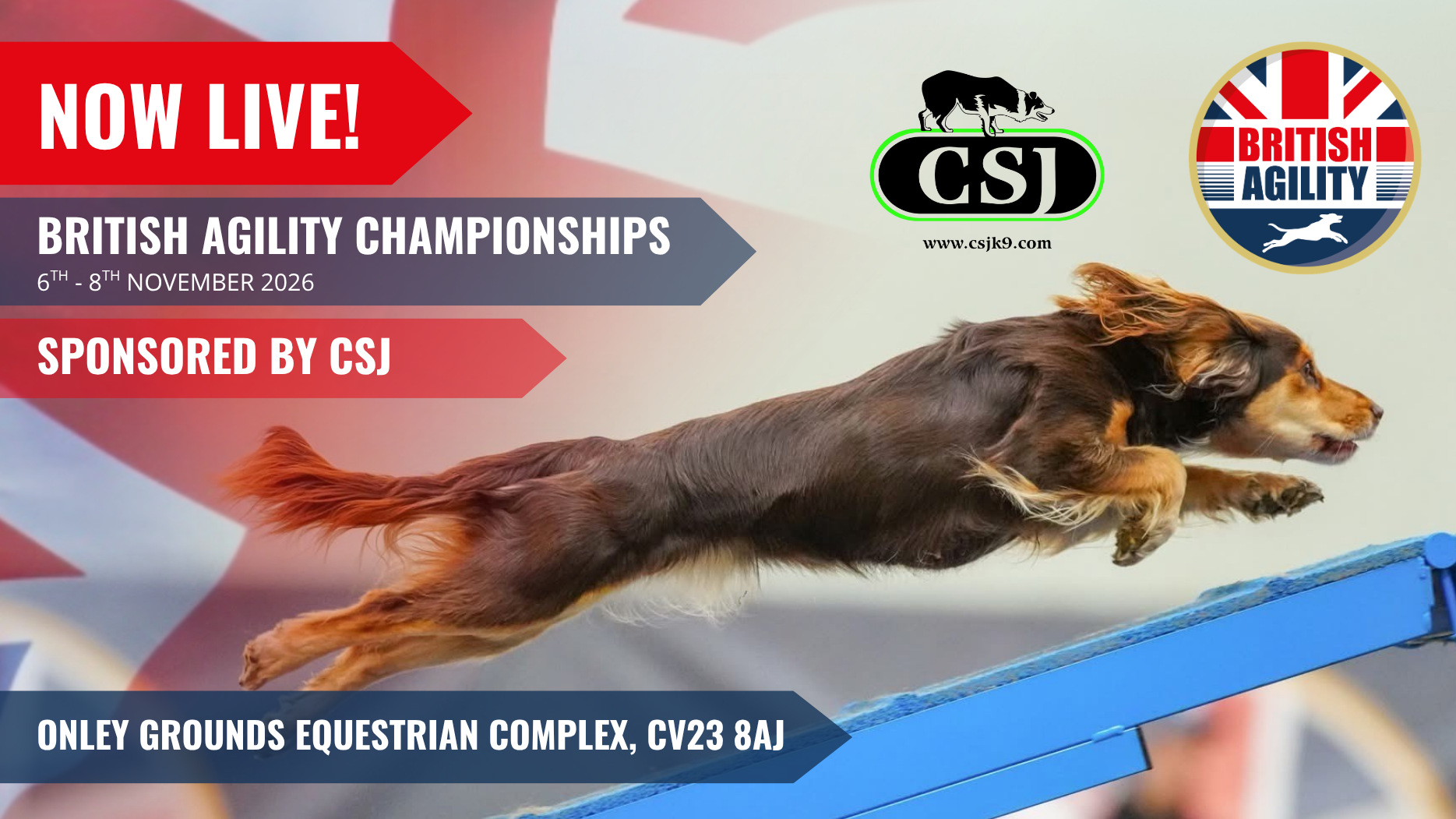The British Agility Championships are now live